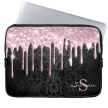 Svart skaka och Rosa Glitter-dropp