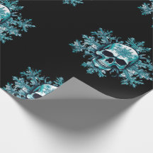Svart skallsnowflake Julomepning papper