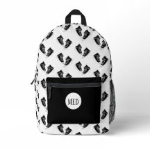 Svart skärmsläckare, design Skriv ut klipp Sew-ryg