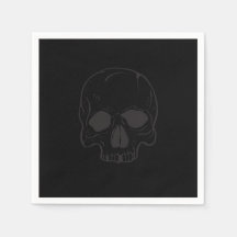 Svart Skelett Rockstjärna Cool Svart Födelsedagsfe