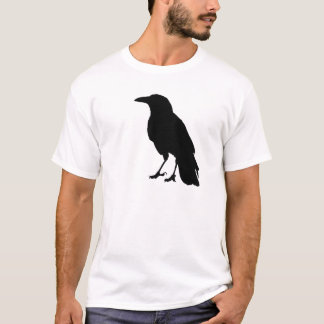Svart skjorta för kråka T Shirt