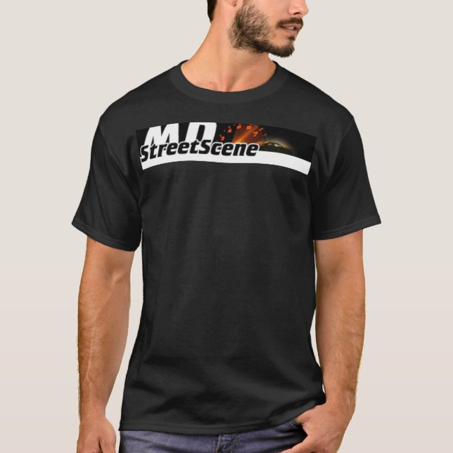 Svart skjorta för MDSS T-shirt (Framsida)