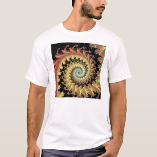 svart skog med ugglan t-shirt