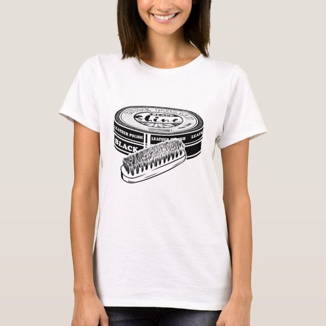 Svart skokarrot t shirt (Framsida)