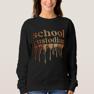 Svart skolvaktmästare afroamerikansk skola jan t shirt