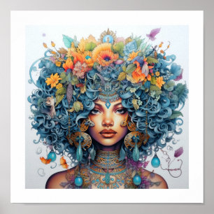 Svart skönhet - en bländande multiversell mus poster