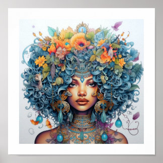 Svart skönhet - en bländande multiversell mus poster