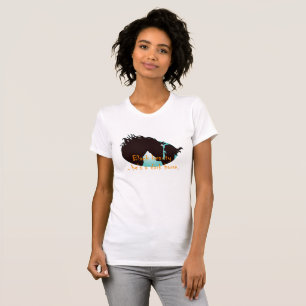Svart skönhet han är en mörk häst t-shirt