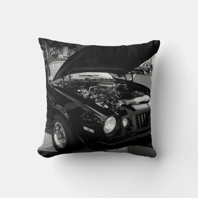 Svart skönhet kudde (Framsida)