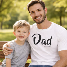 Svart Skript Etablerad Pappa
