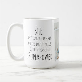 Svart skript | Lustigt citat| Ett foto Kaffemugg