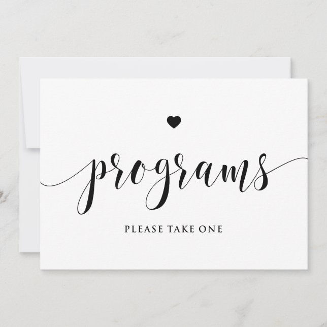 Svart skriptprogram Skriv ett tecken (Framsida)