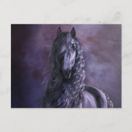 Svart skuggvykort vykort