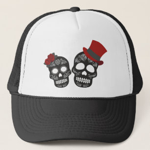Svart skull Duo Thunder_Cove Keps