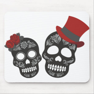 Svart skull Duo Thunder_Cove Musmatta