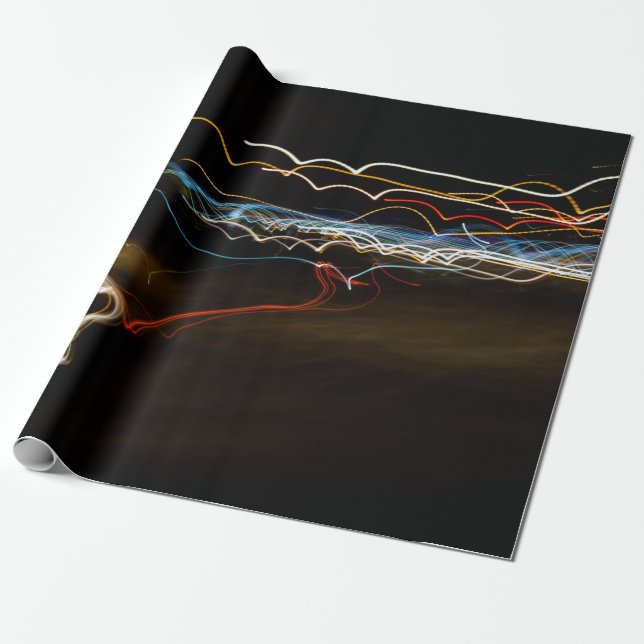 svart skytt presentpapper (Utrullad)