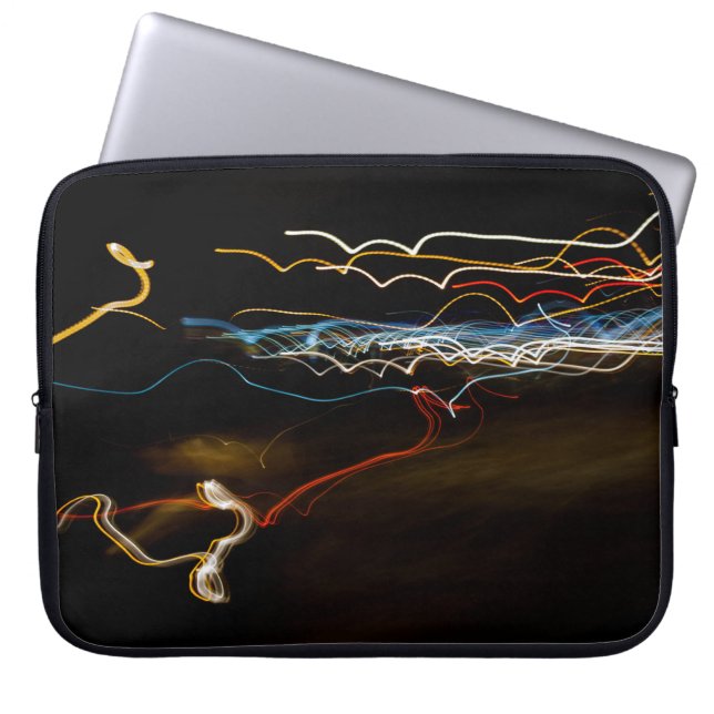 svart skytte laptop fodral (Framsidan)