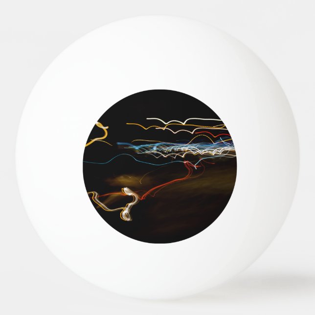 svart skytte pingisboll (Framsidan)