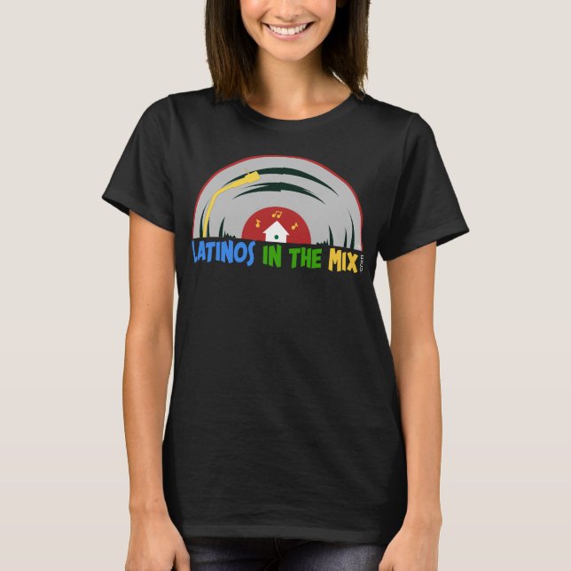 Svart Slim Cassette T-Shirt (Framsida)