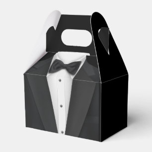 Svart Smoking Presentaskar