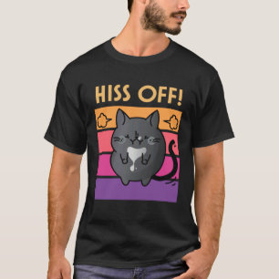 Svart Smokingkatt Fys Upp Mysko Mysterium Mjao Kat T Shirt