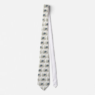 Svart snäckskal slips