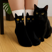Svart sockelgåva för Cat Lovers