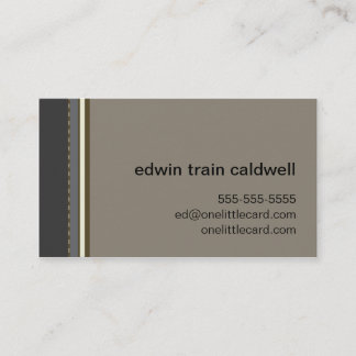 Svart- & solbrännarandkort visitkort