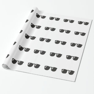 Svart solglasögon presentpapper