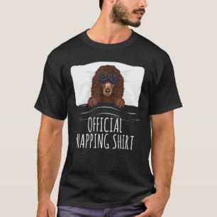 Svart sömnmask Irish Vatten Officiell Napp T Shirt
