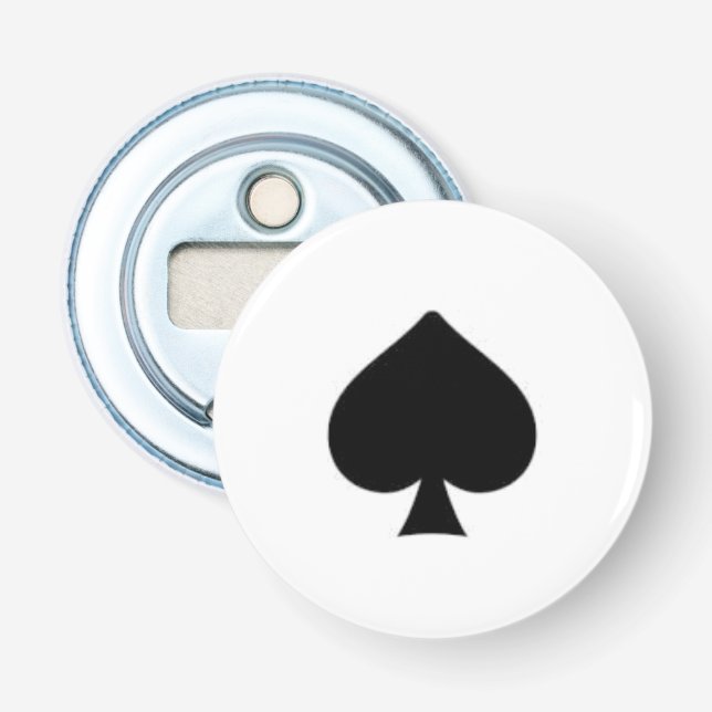 svart spade Thunder_Cove Flasköppnare (Framsidan)