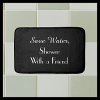 Svart Spara Vatten-penselbath Mat