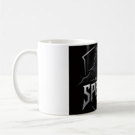 Svart Spectre Gaming Mugg - Gamer Kaffekopp - Espo
