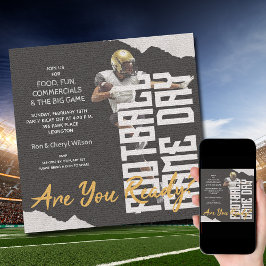 Svart speldag för fotbollspelare inbjudningar