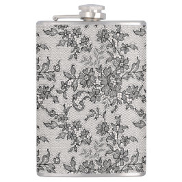 Svart spets fickplunta