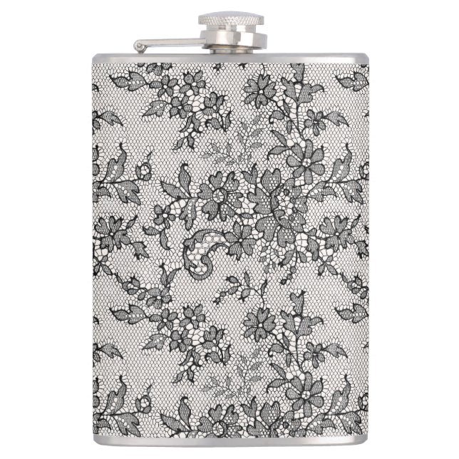 Svart spets fickplunta (Framsidan)