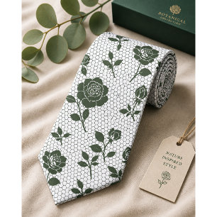 Svart spets i vintage-stil slips