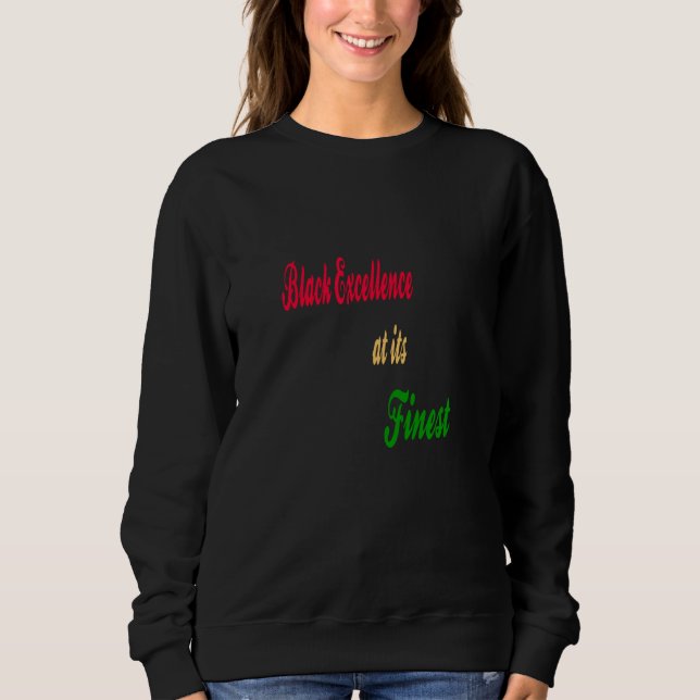 Svart spetskompetens på sin finaste t shirt (Framsida)
