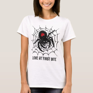 Svart spider i Webben T Shirt