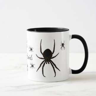 Svart spindel, Arachnids Mugg