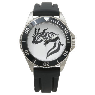 Svart stam- AxolotlmexikanSalamander Armbandsur