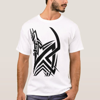 Svart stam- t-shirt