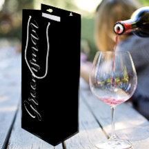 Svart stiliserad skript Bröllop Groomsman