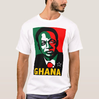 SVART STJÄRNA FÖR KWAME NKRUMAH- T SHIRT