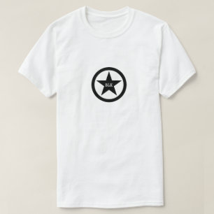 Svart Stjärna Sköld T-shirt