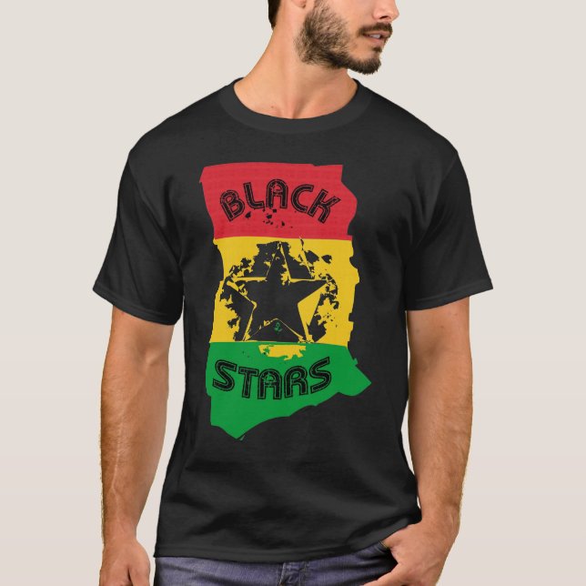 Svart stjärnor tee (Framsida)