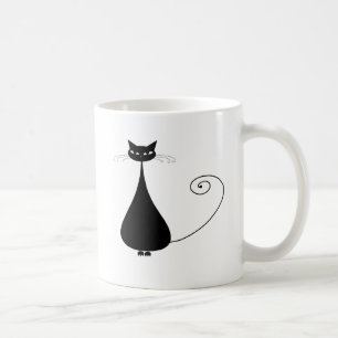 Svart stolligkattunge 4 kaffemugg