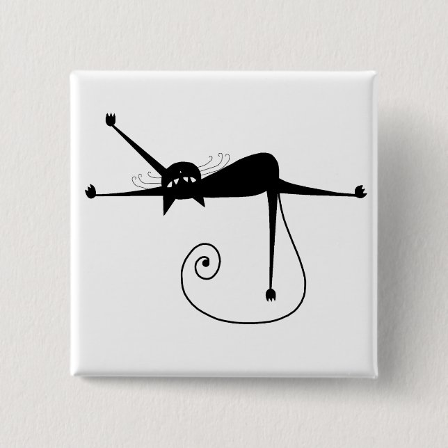 Svart stolligkattunge 7 knapp (Framsida)