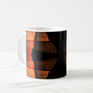 Svart strand kaffemugg