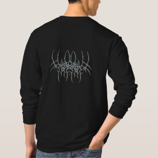 Svart Streetwear T-Shirt med Bakre Tryck